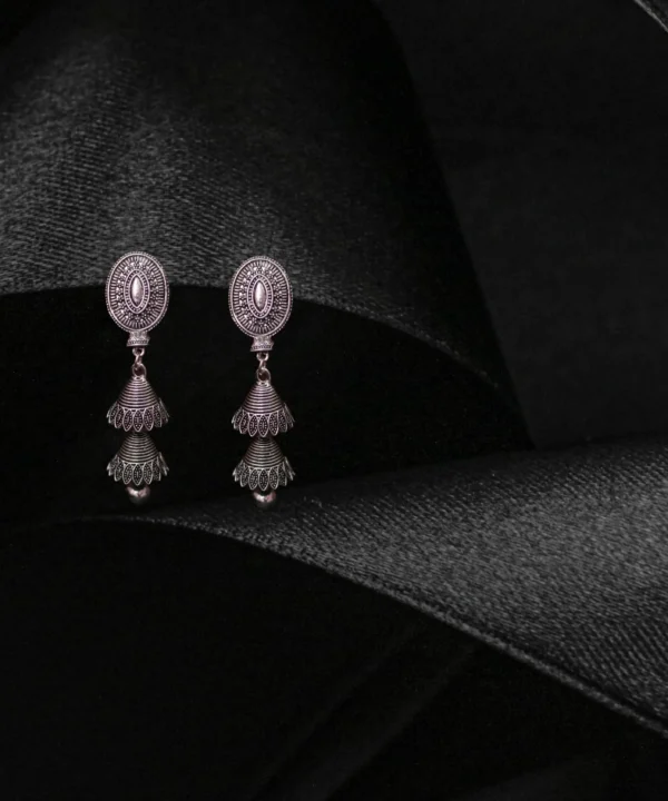 Cascaded Bell Jhumkas