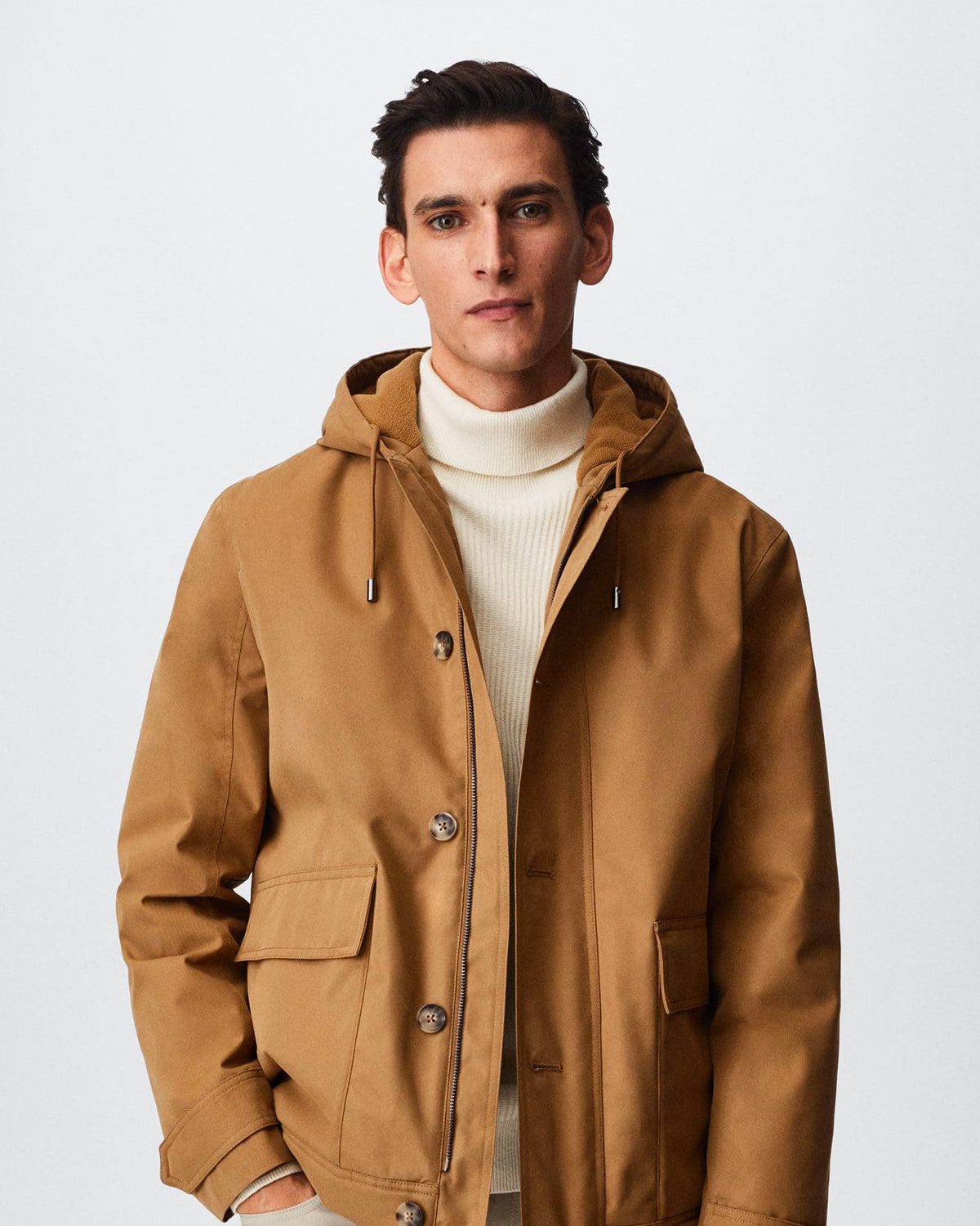 Water-repellent cotton jacket - Image 2