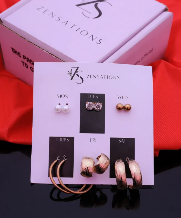 Weekday Blues Earring Set